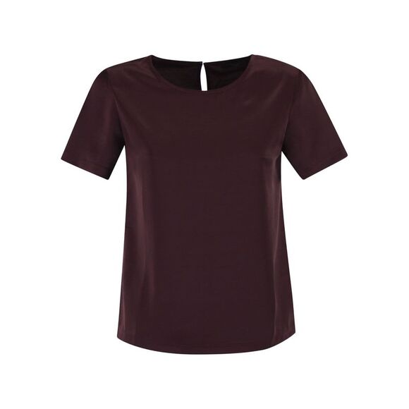 Weekend Maxmara Women Wkdzona - Satin And Jersey T-Shirt